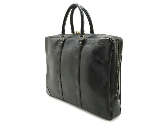 Louis Vuitton Epi Porte-Documents Voyage Briefcase Schwarz - Ansicht 2
