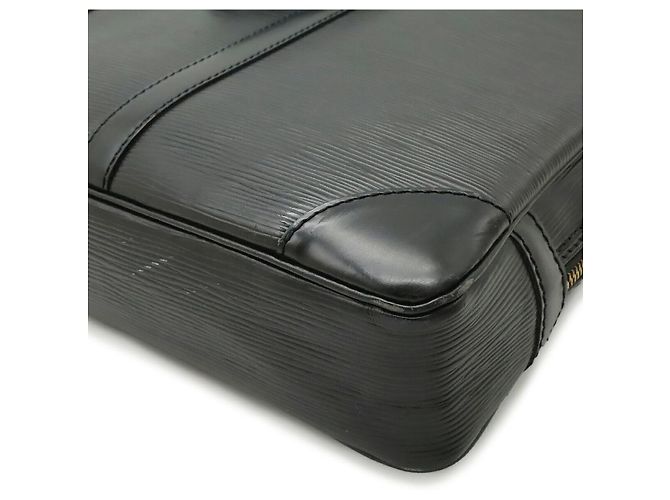 Louis Vuitton Epi Porte-Documents Voyage Briefcase Schwarz - Ansicht 3