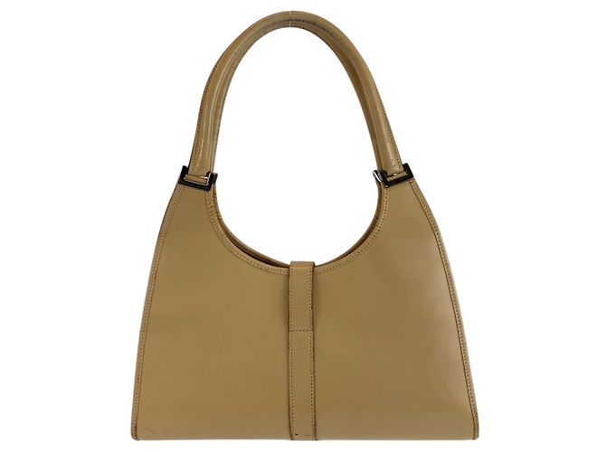 Borsa Gucci Jackie marrone beige - vista 2