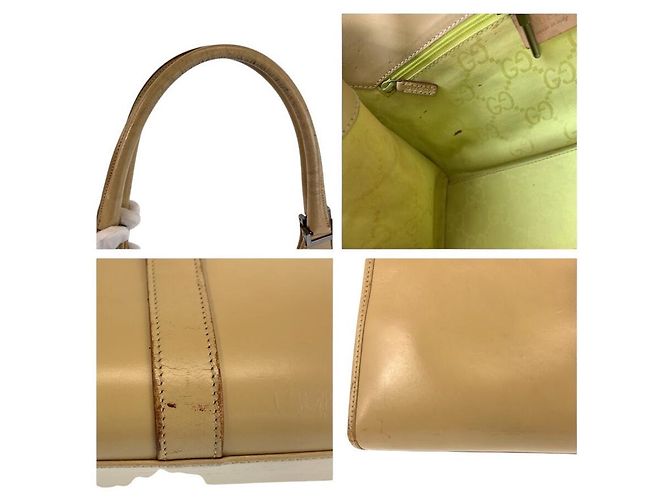 Borsa Gucci Jackie marrone beige - vista 6