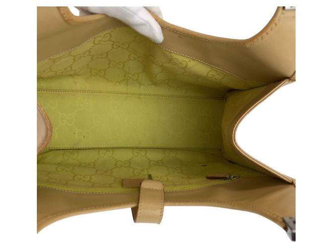 Borsa Gucci Jackie marrone beige - vista 9