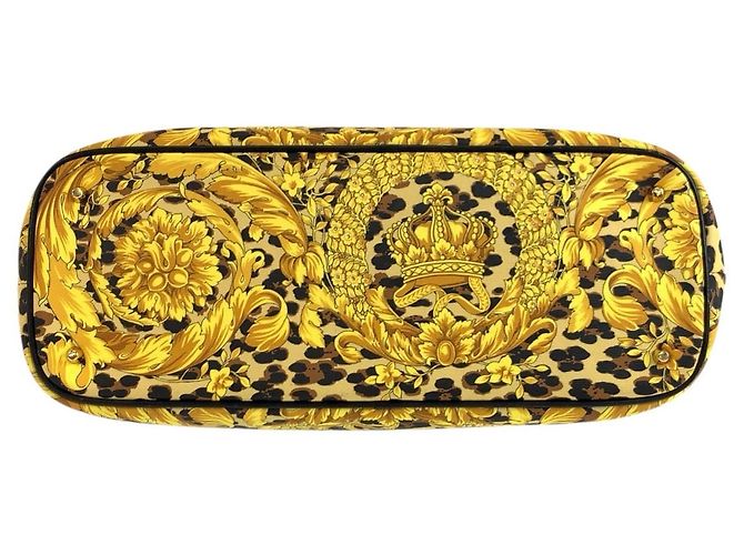 Versace Totebag mit Leopardenprint Mehrfarben - Ansicht 10