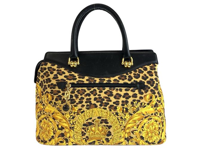 Versace Totebag mit Leopardenprint Mehrfarben - Ansicht 2