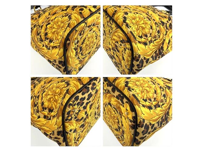 Versace Totebag mit Leopardenprint Mehrfarben - Ansicht 4