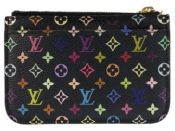 Louis Vuitton Pochette Cle Coin Case Negro - vista 2