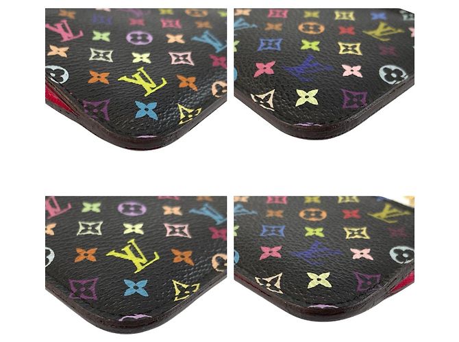 Louis Vuitton Pochette Cle Coin Case Negro - vista 6