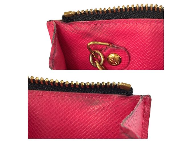 Louis Vuitton Pochette Cle Coin Case Negro - vista 8