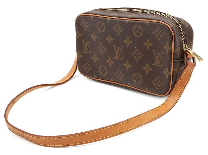 Louis Vuitton Pochette Cite Schultertasche Braun - Ansicht 2
