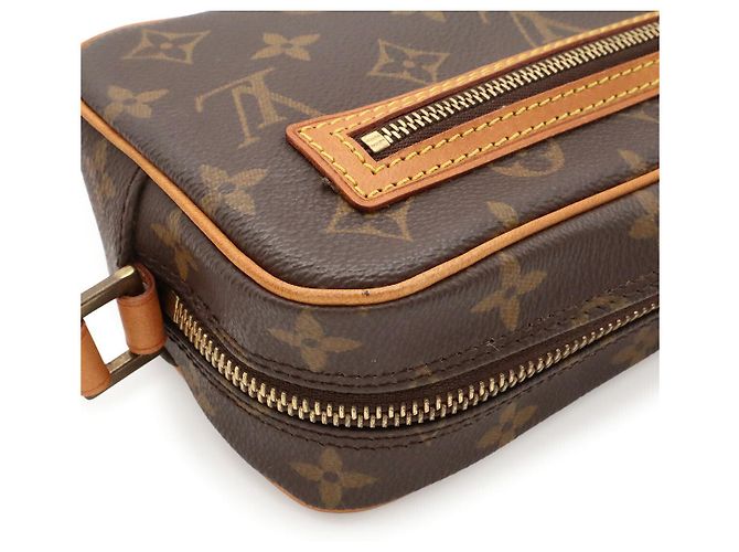Louis Vuitton Pochette Cite Schultertasche Braun - Ansicht 3