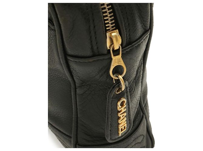 Chanel Triple Coco Tote Bag Schwarz - Ansicht 5