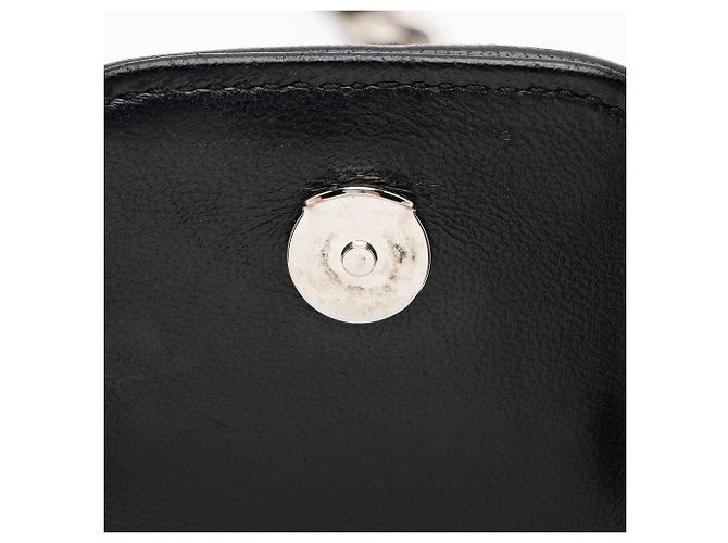 Borsa a patta piccola Prada Nappa Gaufre con catena Nero - vista 9