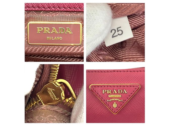 Prada Saffiano Galleria Tote Pink - Ansicht 4