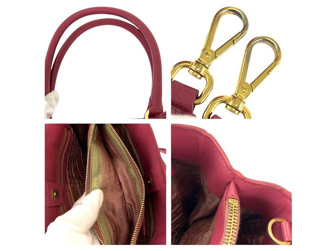 Prada Saffiano Galleria Tote Pink - Ansicht 6