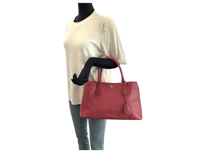 Prada Saffiano Galleria Tote Pink - Ansicht 7
