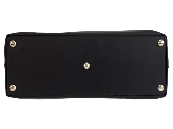 Borsa Tote 2 vie in nylon Gucci Nero - vista 10