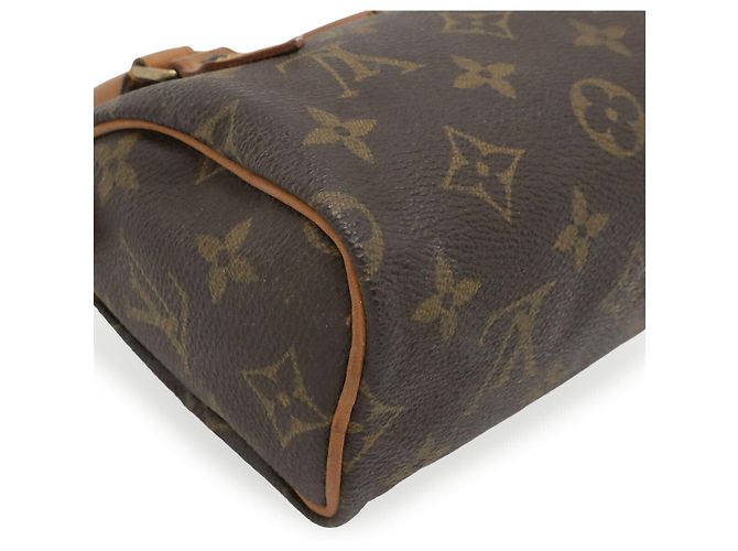Louis Vuitton Mini Speedy Handtasche Braun - Ansicht 3