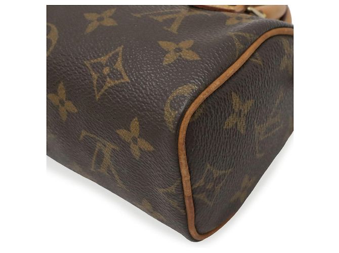Louis Vuitton Mini Speedy Braun - Ansicht 3