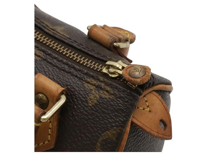 Louis Vuitton Mini Speedy Braun - Ansicht 4