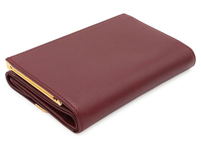 Portafoglio lungo tri-fold Cartier Marrone - vista 2