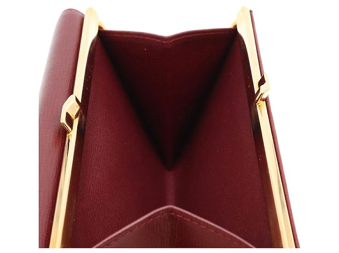 Portafoglio lungo tri-fold Cartier Marrone - vista 7