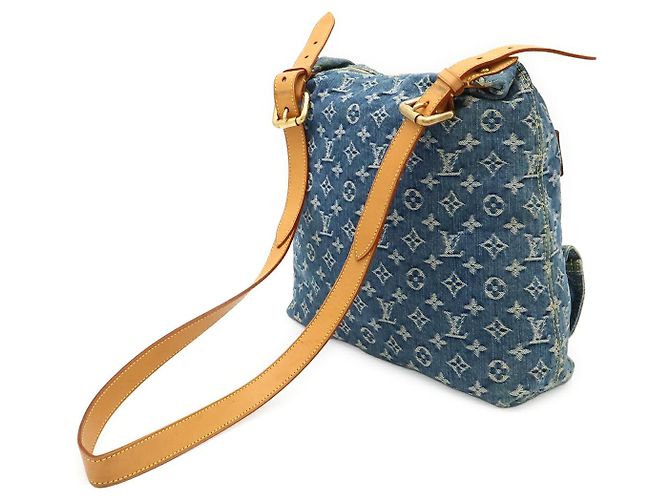Louis Vuitton Monogram Denim Baggie GM Azul - vista 2