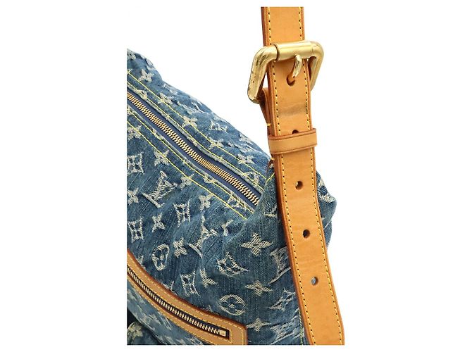 Louis Vuitton Monogram Denim Baggie GM Azul - vista 5