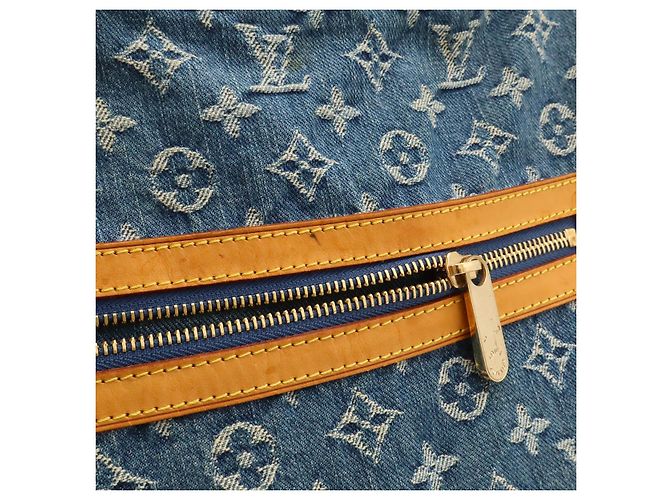 Louis Vuitton Monogram Denim Baggie GM Azul - vista 8