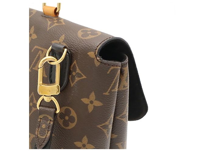 Borsa a tracolla Louis Vuitton Monogram Marignan Nero - vista 5