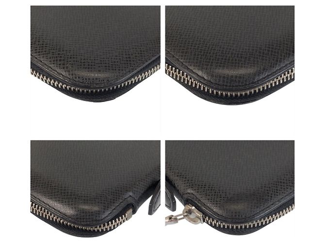 Louis Vuitton Long Wallet Organizer Black - view 4