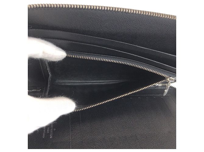 Louis Vuitton Long Wallet Organizer Black - view 8