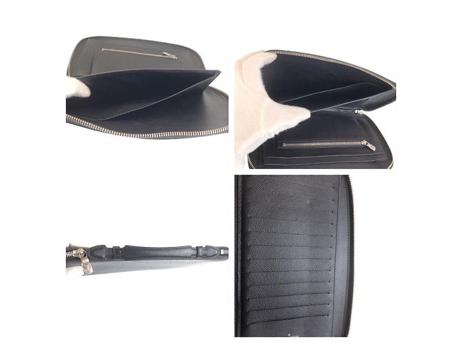 Louis Vuitton Long Wallet Organizer Black - view 9