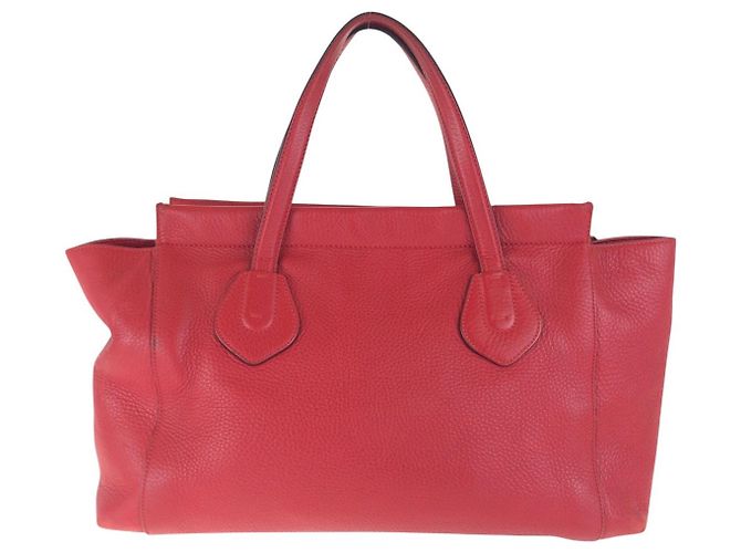 Gucci Bamboo Tote Bag Rot - Ansicht 2
