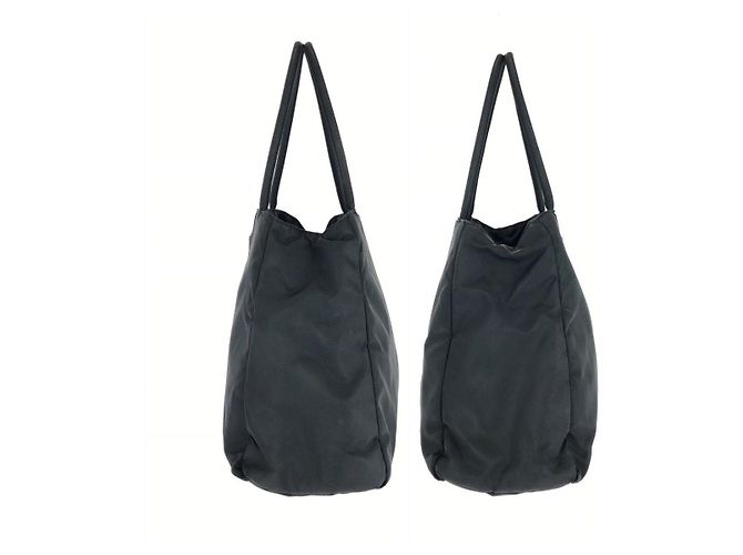 Bolso Tote Prada Tessuto Negro - vista 8