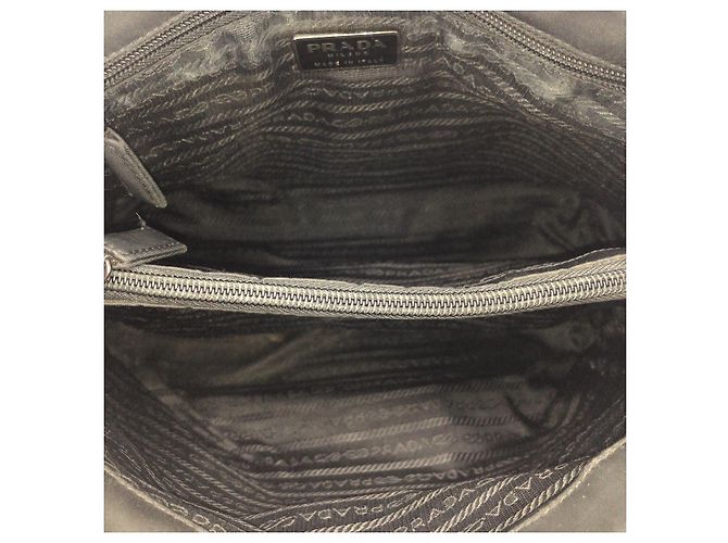 Bolso Tote Prada Tessuto Negro - vista 9