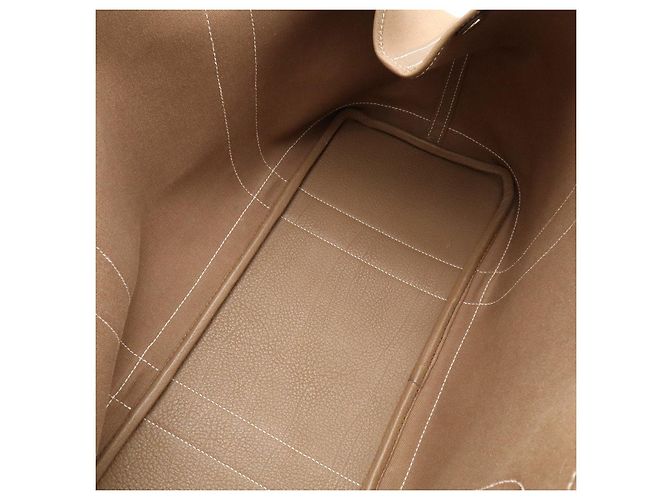 Hermès Borsa a tracolla Hermes Garden Marrone Beige - vista 7
