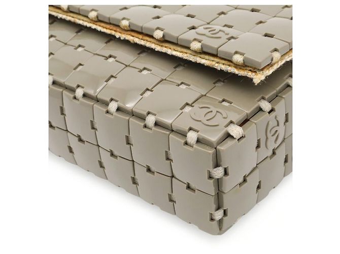 Borsa a tracolla Chanel Puzzle Marrone Beige - vista 3