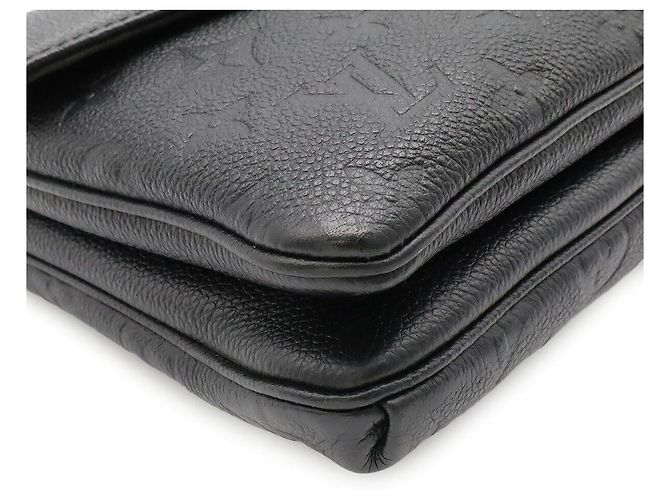 Borsa a tracolla Louis Vuitton Twice Nero - vista 3