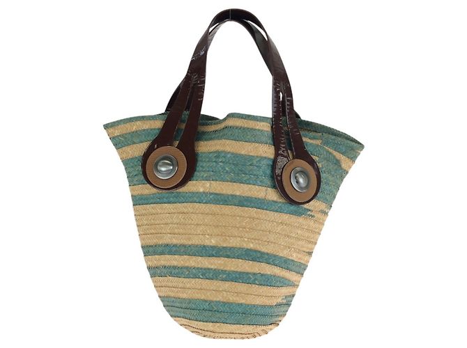 Marni Strohhandtasche Mehrfarben - Ansicht 2