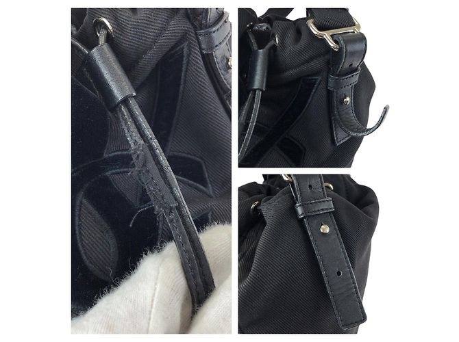 Autre Marque Borsa a coulisse Yves Saint Laurent Kahala Nero - vista 5