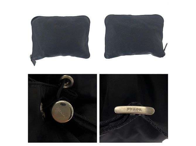 Mochila Prada Tessuto Preto - vista 4