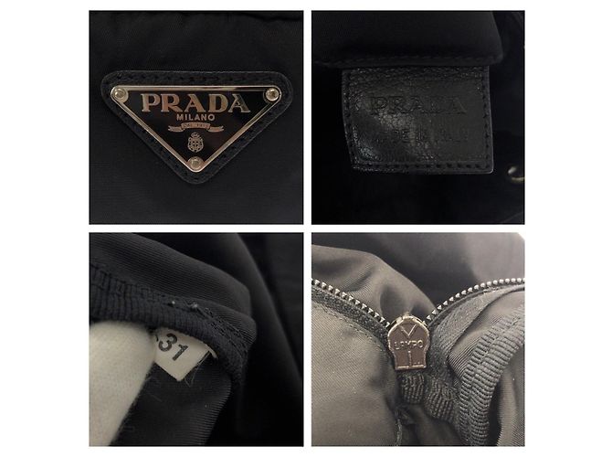Mochila Prada Tessuto Preto - vista 5