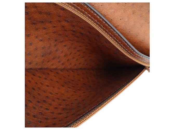 Hermès Hermes Bearn Classic Lange Geldbörse Braun - Ansicht 5