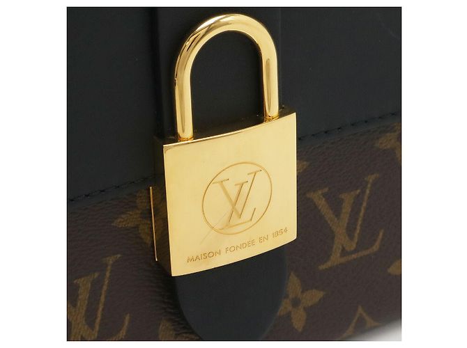 Borsa a tracolla Louis Vuitton Rocky BB Nero - vista 5