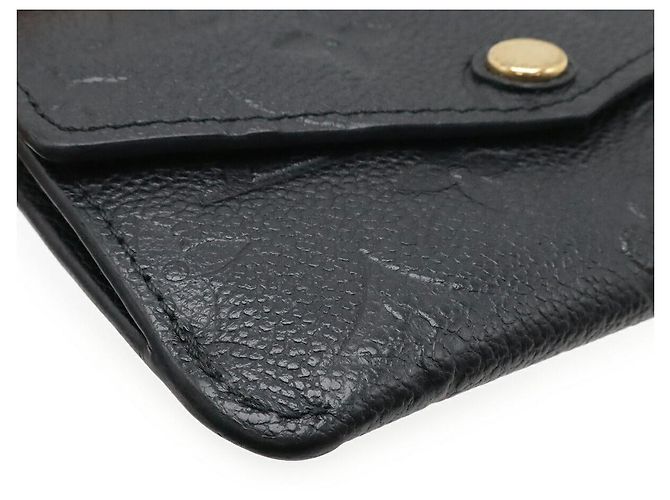 Louis Vuitton Pochette Cle Coin Case Nero - vista 3