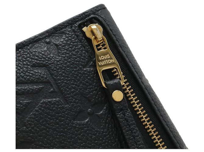 Louis Vuitton Pochette Cle Coin Case Nero - vista 5