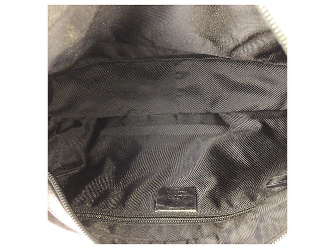 Borsa a tracolla Gucci nera in tessuto Nero - vista 9