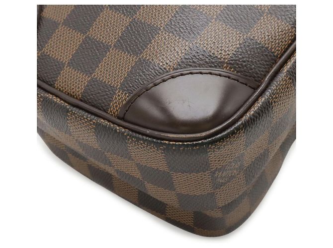 Bolso de hombro Louis Vuitton Damier Amazon Castaño - vista 3