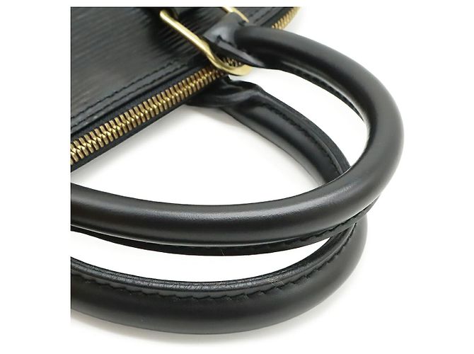 Borsa Louis Vuitton Epi Alma Nero - vista 6