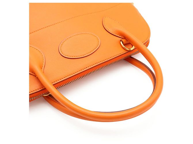 Hermès Borsa a mano Hermes Bolide Arancione - vista 4