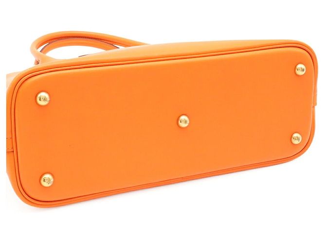 Hermès Borsa a mano Hermes Bolide Arancione - vista 7